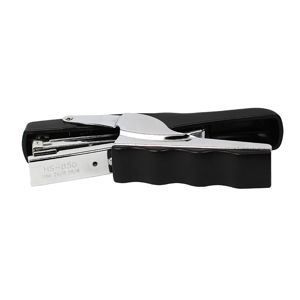 Stapler Heavy Duty - Plier Stapler Hand Grip Type Black