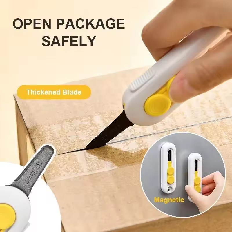 Magnetic Mini Box Cutter Porta - Printer Paper ulasan dan harga