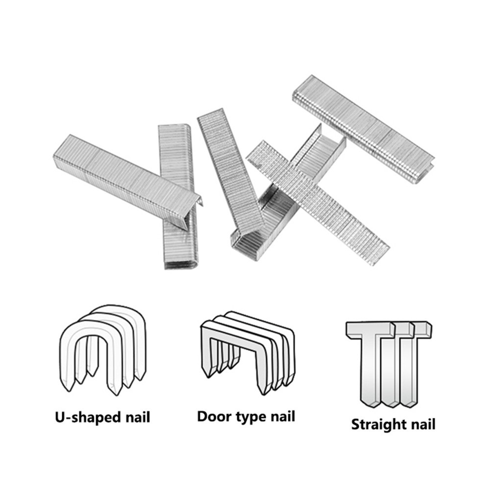 1000Pcs U/Door/T Shaped Nail S - Stapler Heavy Duty ulasan dan harga